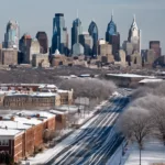 Cold Temps and Gusty Winds Grip the Philadelphia Region