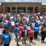 School Nutrition Workers End Walkout for Pay Raise in Guilford County