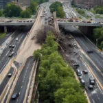 Chaos on the Schuylkill Expressway: Tree Falls, Eastbound Lanes Closed