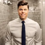 Colin Jost Reveals His Skincare Secrets in a Hilarious Public Restroom Vlog