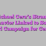 Michael Cera’s Strange Behavior Linked to Super Bowl Campaign for CeraVe